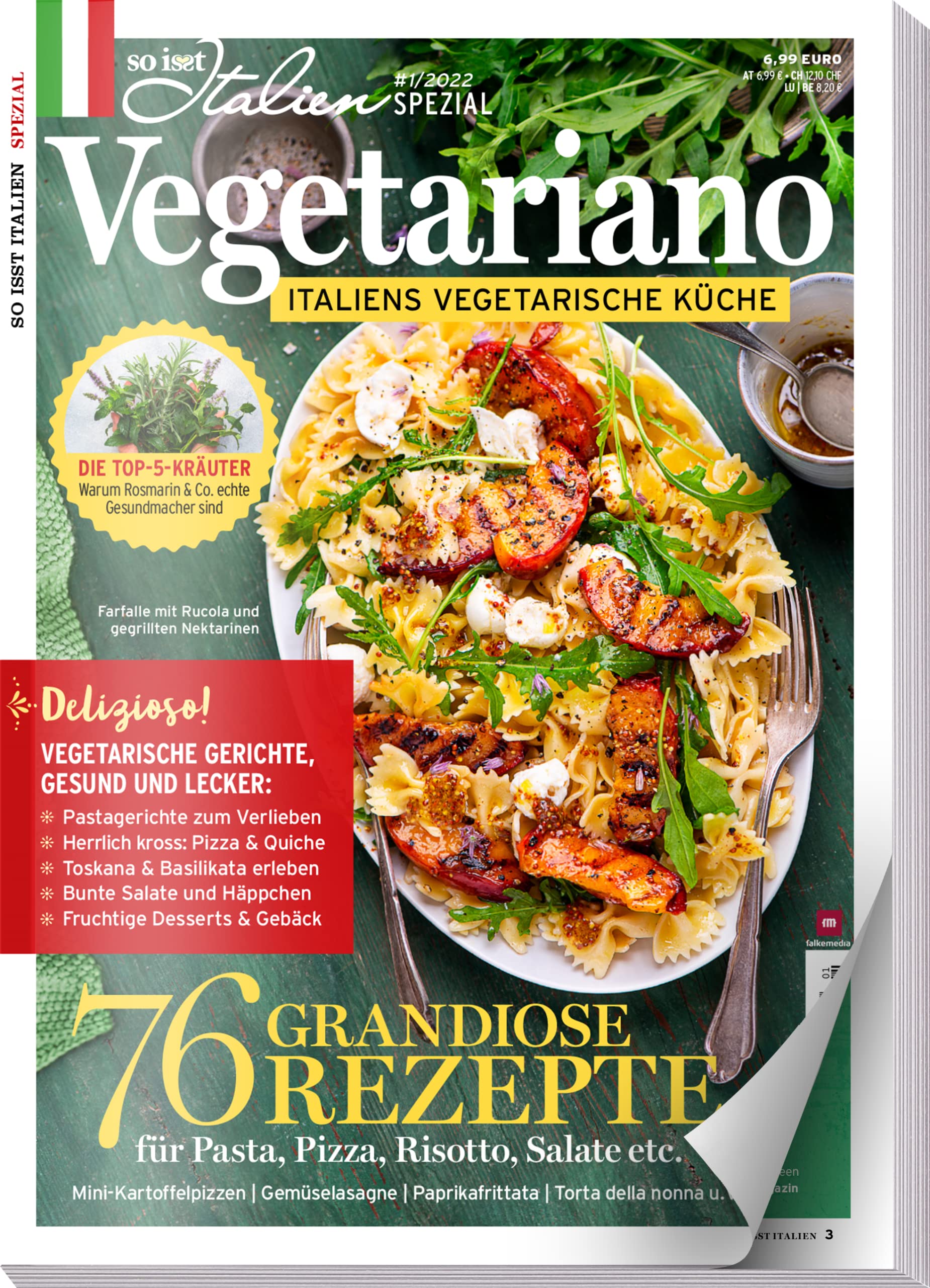 So is(s)t Italien SPEZIAL 01/ 2022 „Vegetariano" - 76 vegetarische Rezepte aus italien: Für Ihre italienischen Momente Books