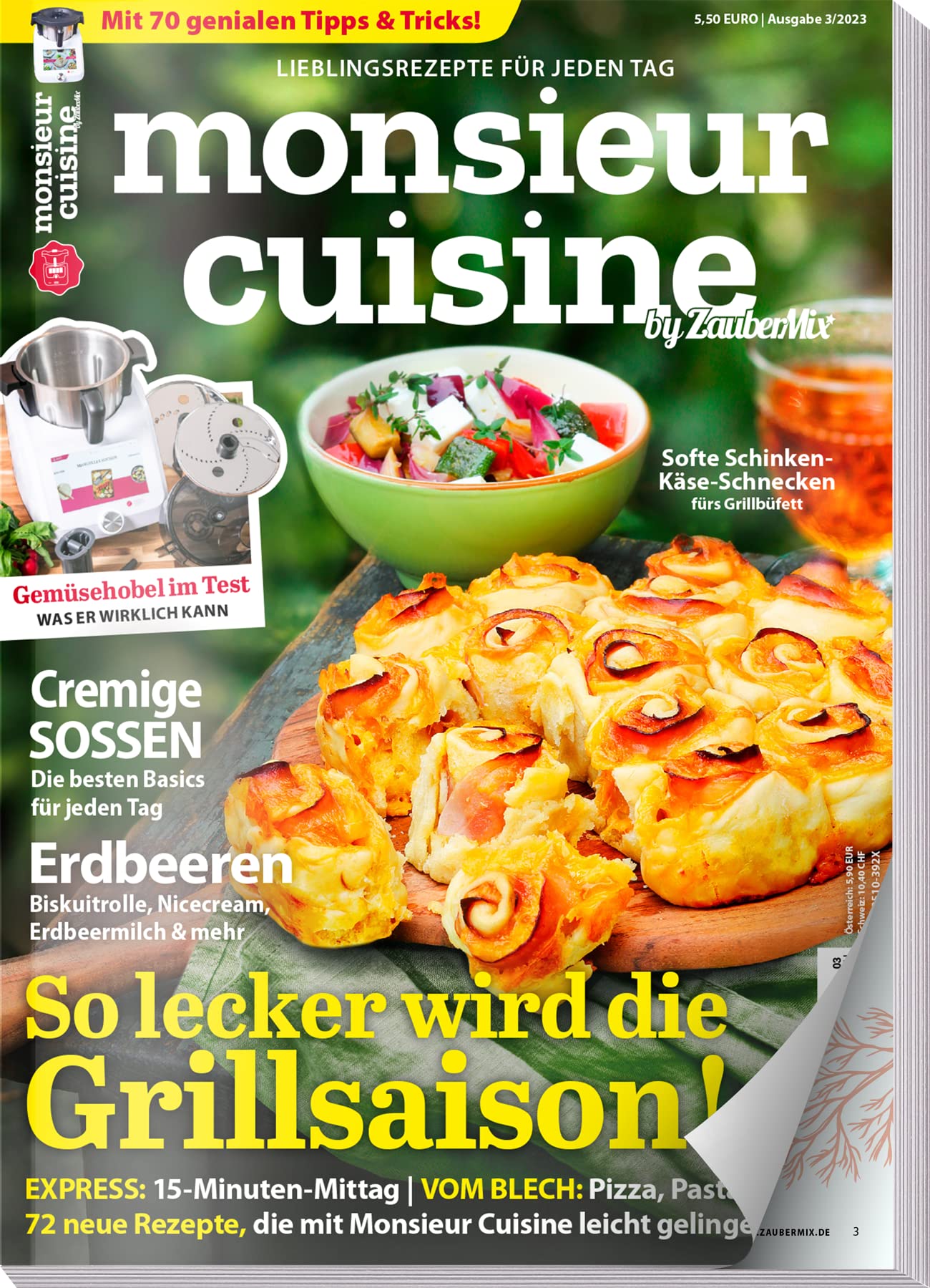 Monsieur Cuisine by ZauberMix 03/23 : Rezepte für Monsieur Cuisine - Erdbeeren - Grillen - Tests - 72 neue Rezepte Books