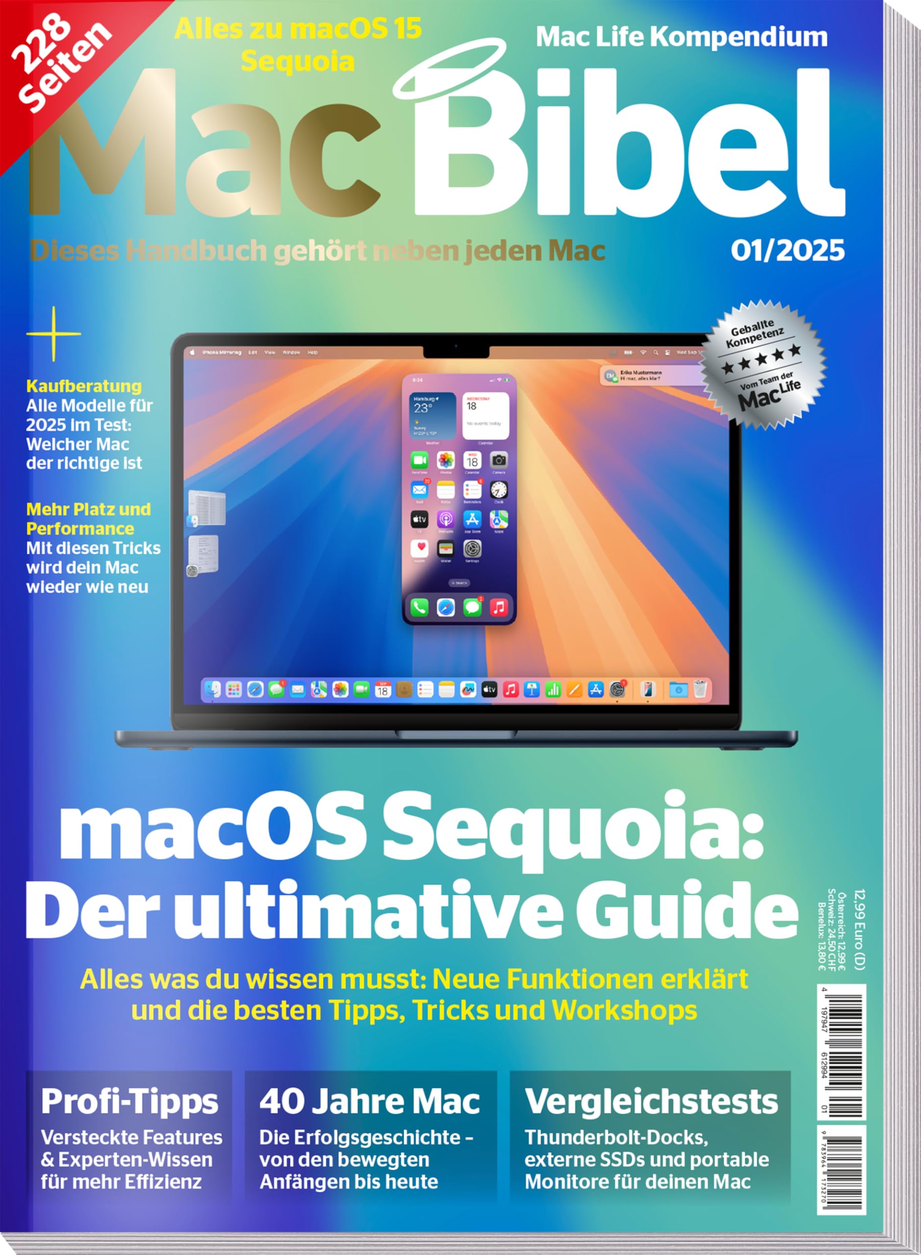 Mac Bibel 2025 - MacOS Sequoia - Profi Tipps - 40 Jahre Mac - Apple Kaufberatung Books