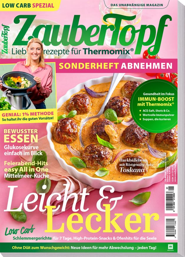 mein Zaubertopf - Sonderheft Abnehmen - 01/2025 - Leicht & Lecker - Bewusster Essen - Feierabend hits Books