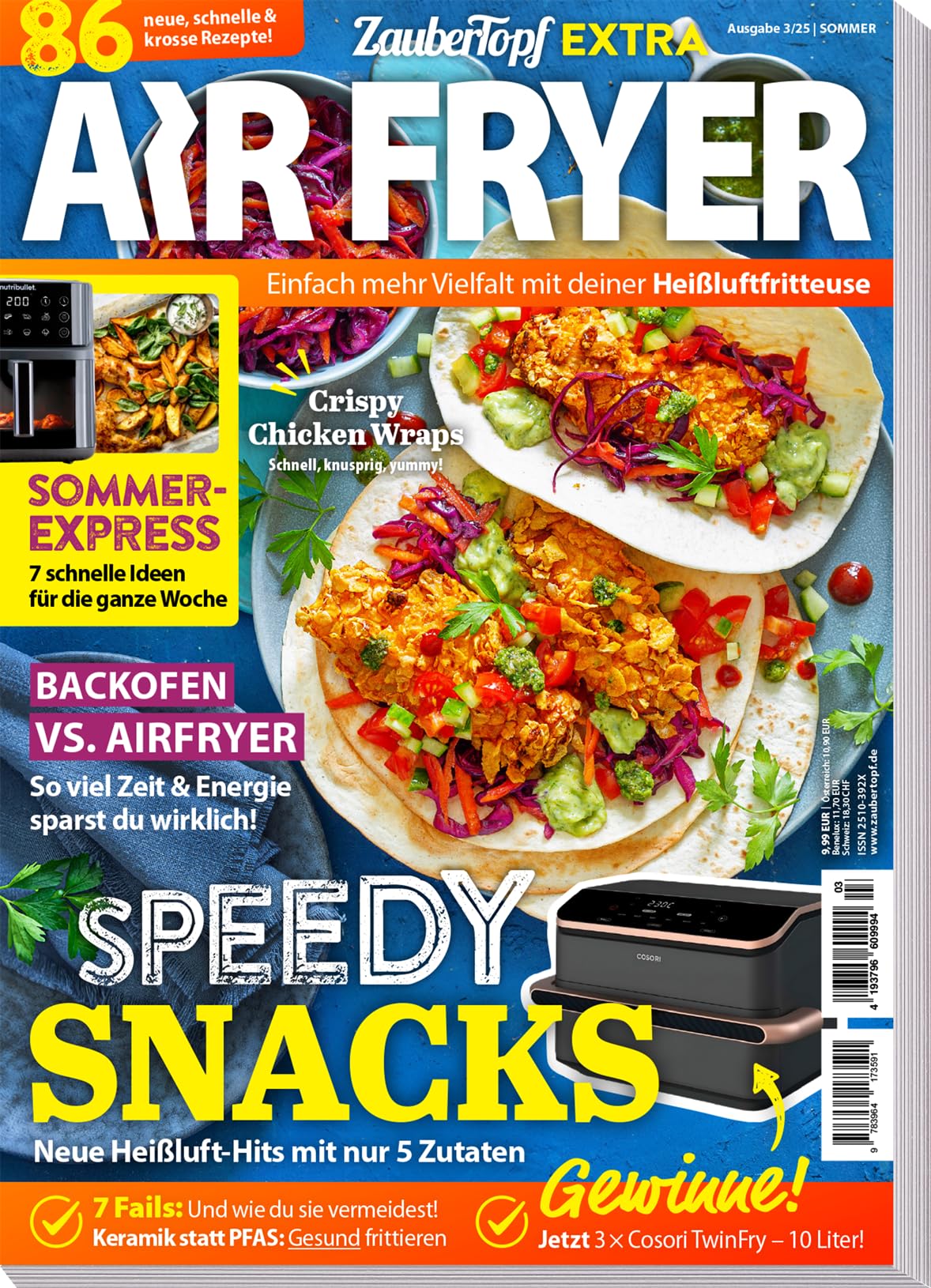 AIR FRYER by Zaubertopf 03/2025 - EInfach mehr Vielfalt mit deiner Heißluftfritteuse Cooking & Enjoying