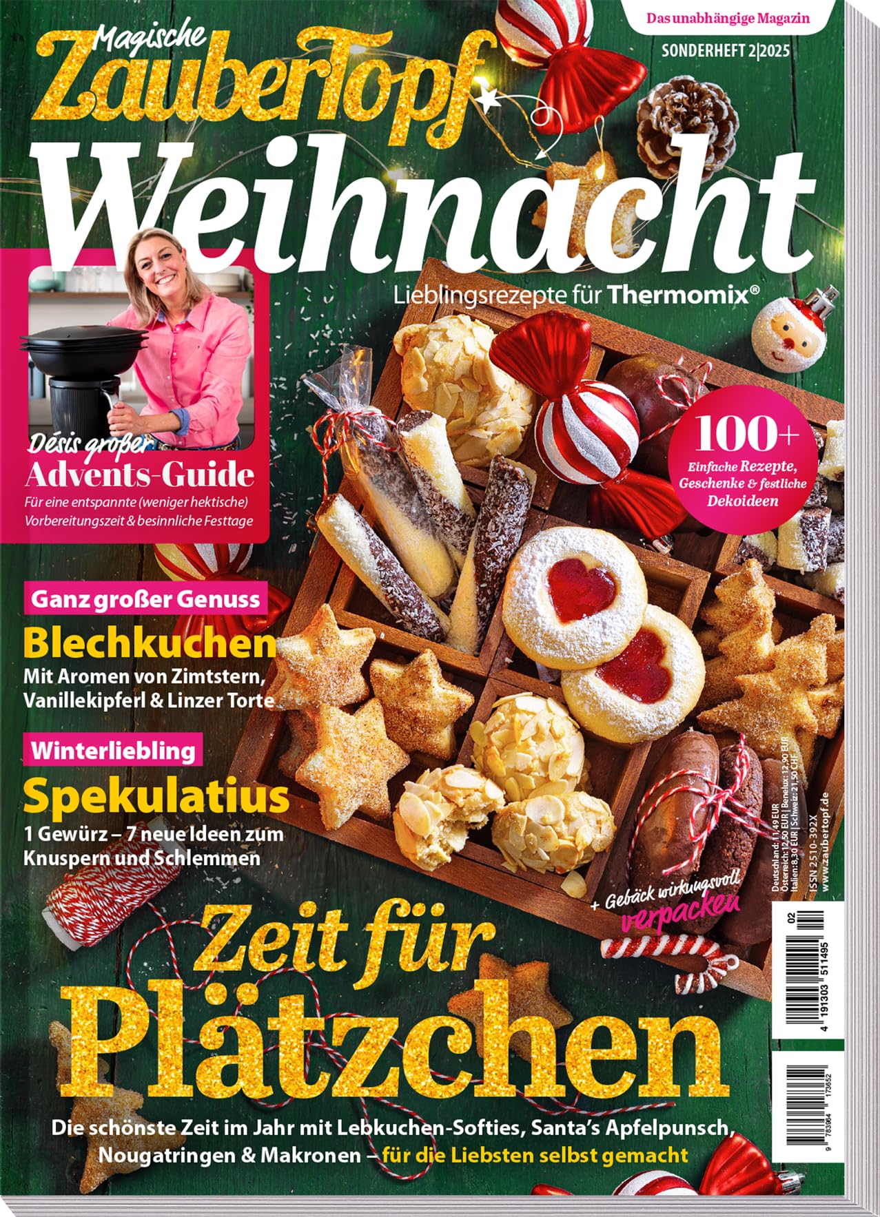 ZauberTopf Weihnachts Sonderheft 02/2025 - Rezepte für den Thermomix ® TM5® TM31 TM6 - Weihnachten - Advent - Feier - Backen - Plätzchen Books