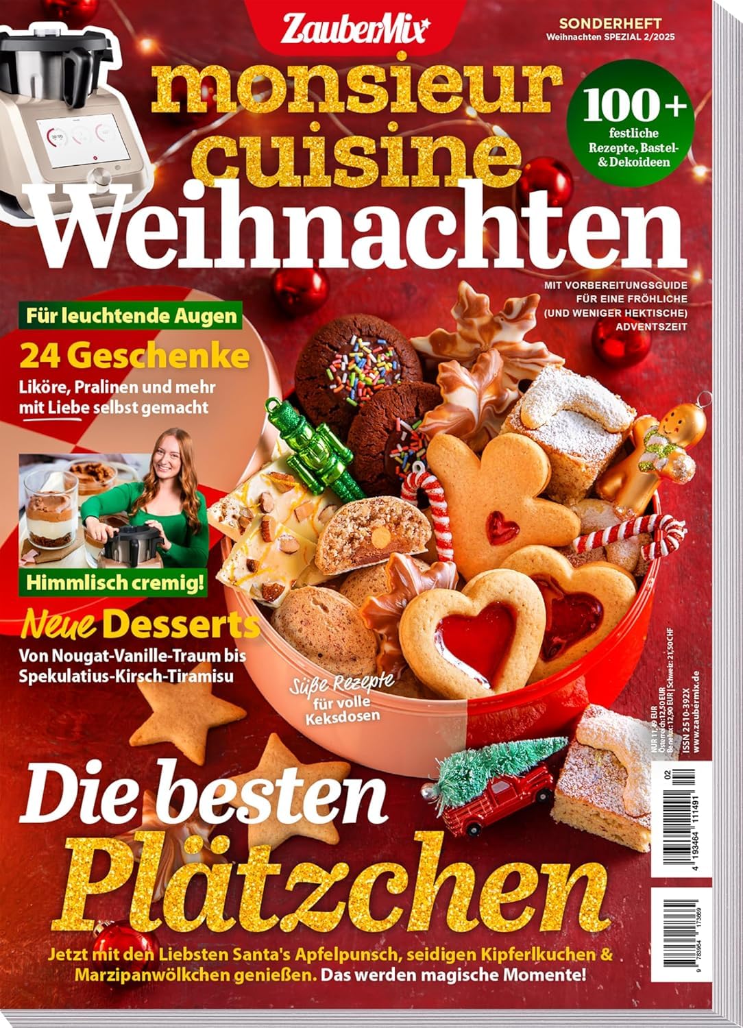 Monsieur Cuisine by ZauberMix - Weihnachts Sonderheft 02/25 - Advent - Backen - Geschenke zu Weihnachten book