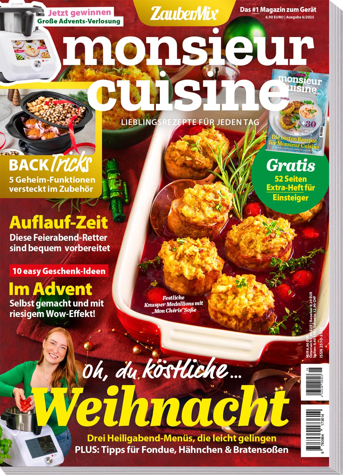 Monsieur Cuisine 06/2025 - oh, du köstliche Weihnacht - Auflauf Zeit - Advent - Geheim Funktionen - Back Tricks Cooking & Enjoying