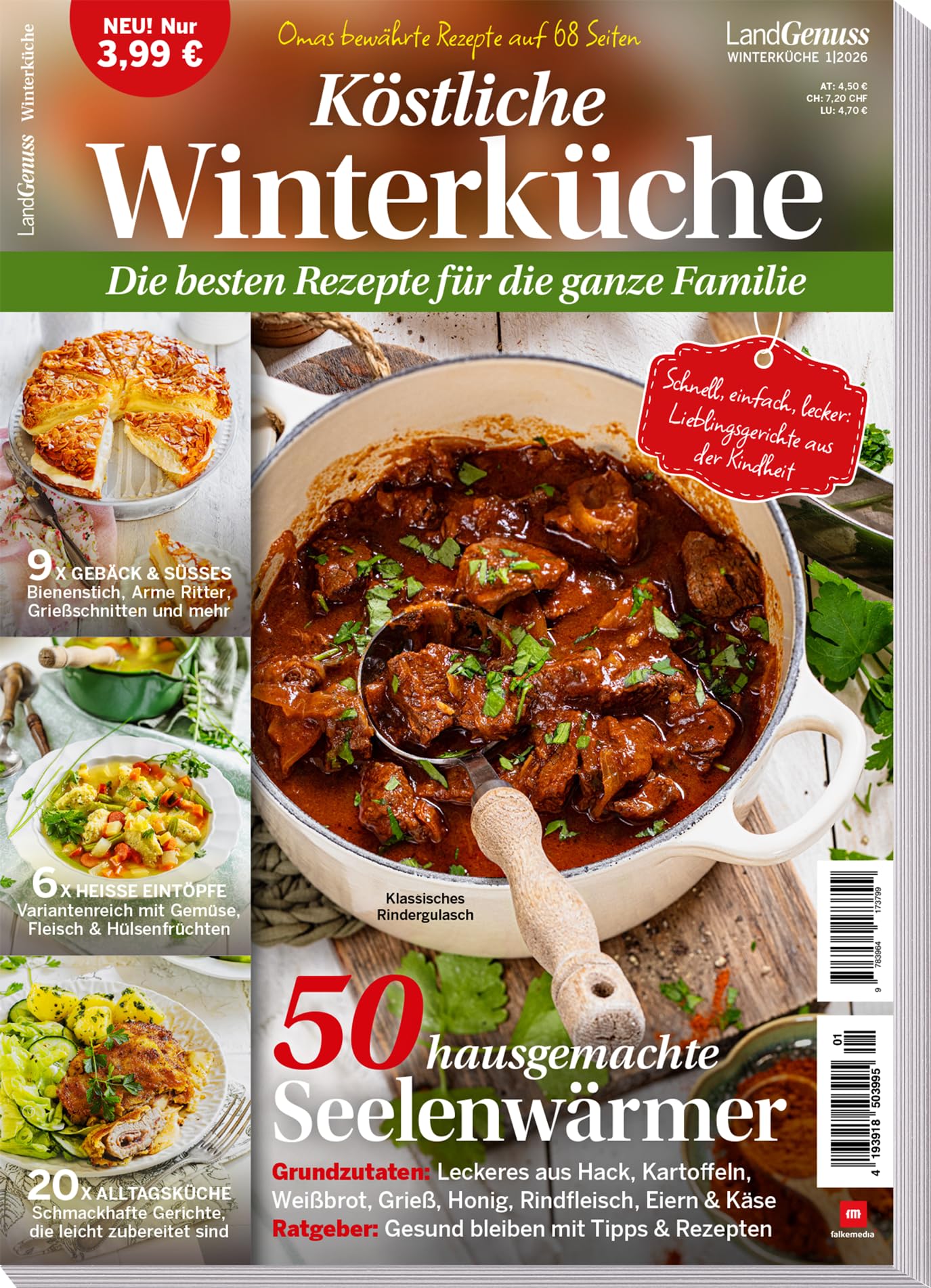 LandGenuss „Winterküche“ - Die besten Rezepte für die ganze Familie Cooking & Enjoying
