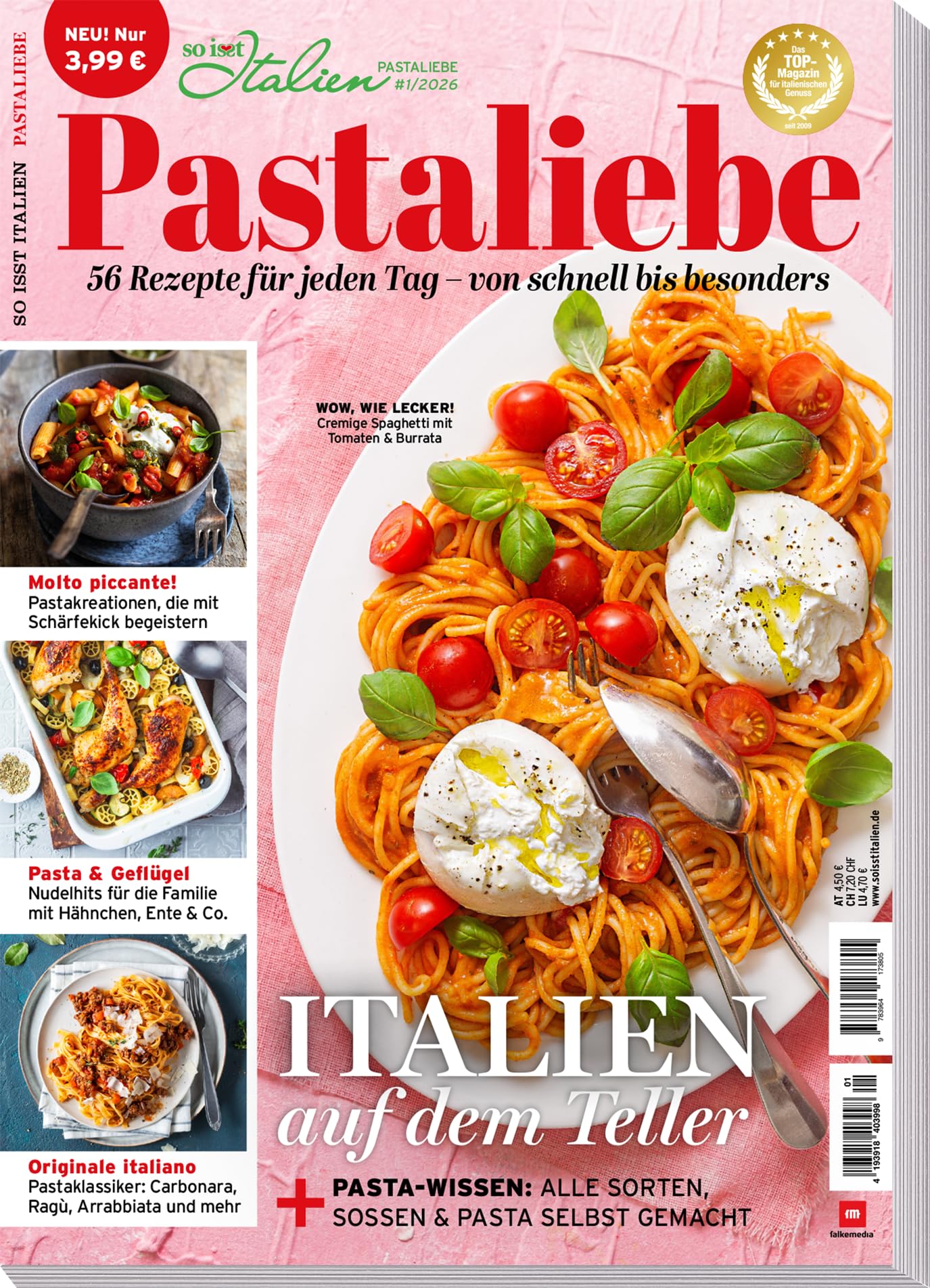 So is(s)t Italien „Pastaliebe“ - 56 Rezepte für jeden Tag - von schnell bis besonders Books