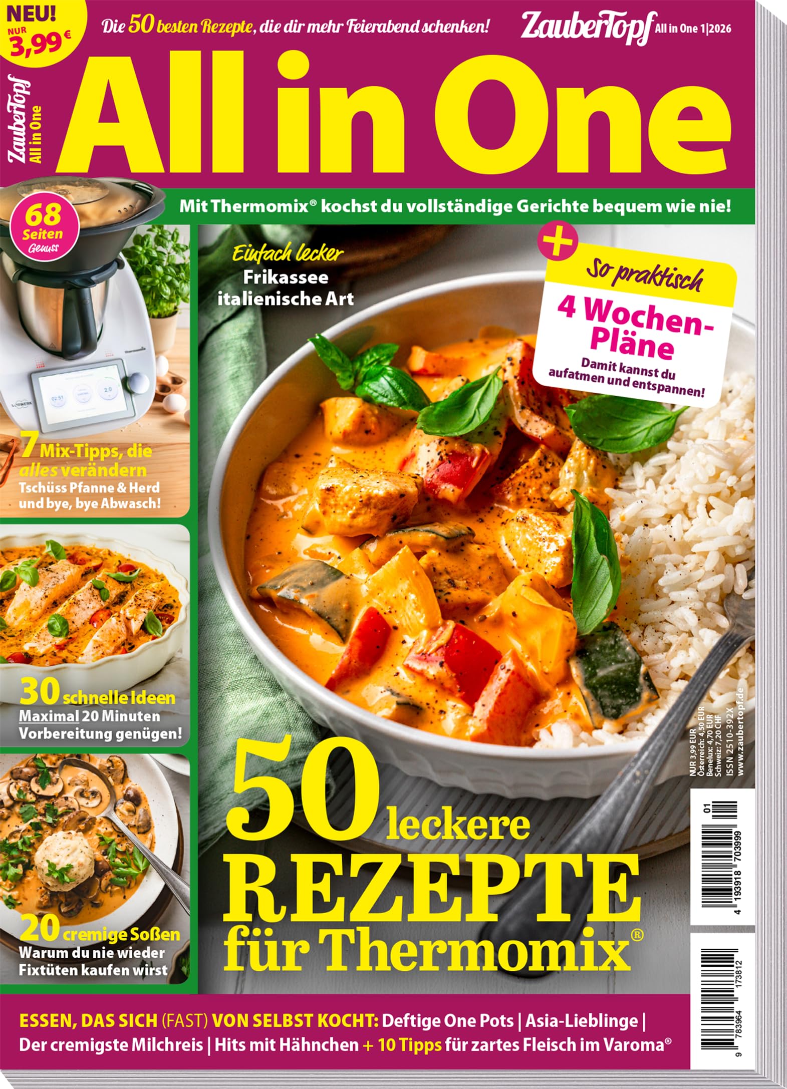 All in One Hits für Thermomix® - 50 Rezepte - Mix Tipps - Schnelle Ideen - cremige Soßen Books