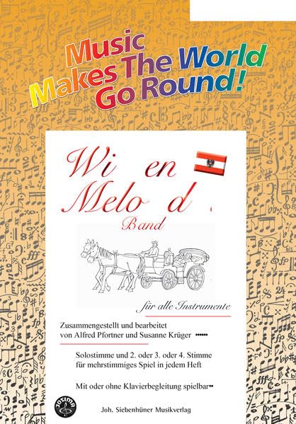 Music Makes the World go Round - Wiener Melodien 2 - Stimme 1+2 in C - Oboe / Violine / Glockenspiel Sheet Music