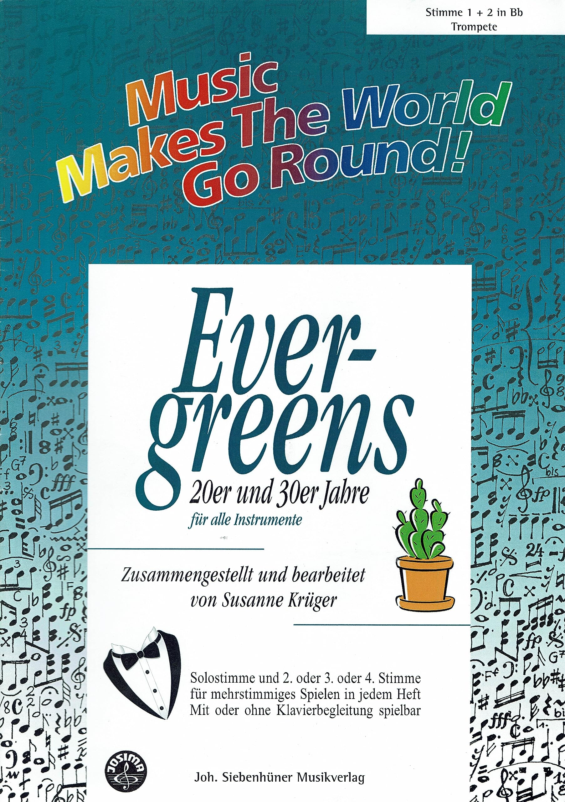 Music Makes the World go Round - Evergreens 20er und 30er Jahre - Stimme 1+2 in Bb Trompete Sheet Music