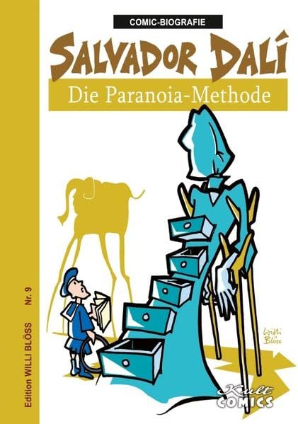 Comicbiographie Salvador Dali: Die Paranoia-Methode (Comicbiographie: Edition Willi Blöss) Manga