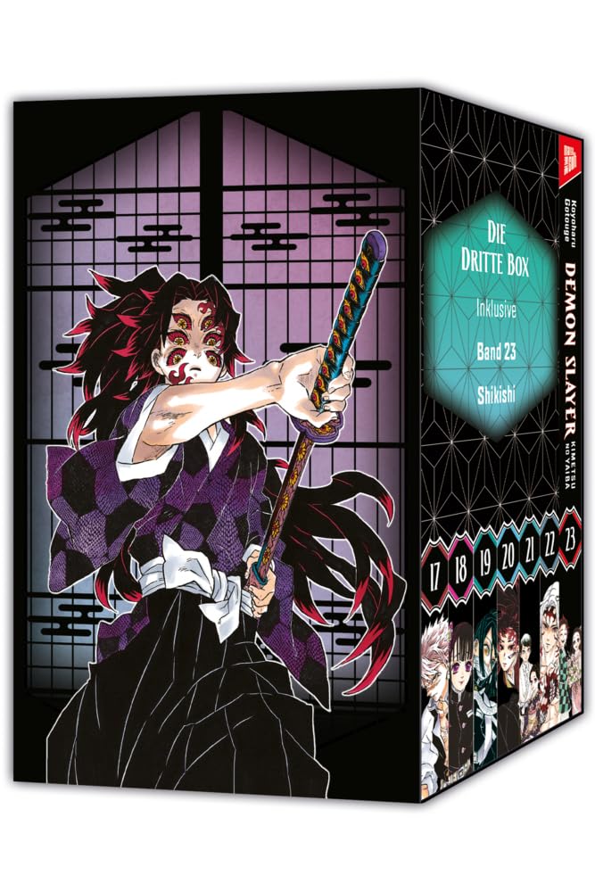 Demon Slayer - Kimetsu no Yaiba 23 mit Sammelschuber Manga