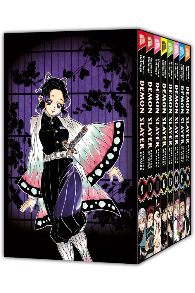 Demon Slayer - Kimetsu no Yaiba 9-16 mit Sammelschuber Manga