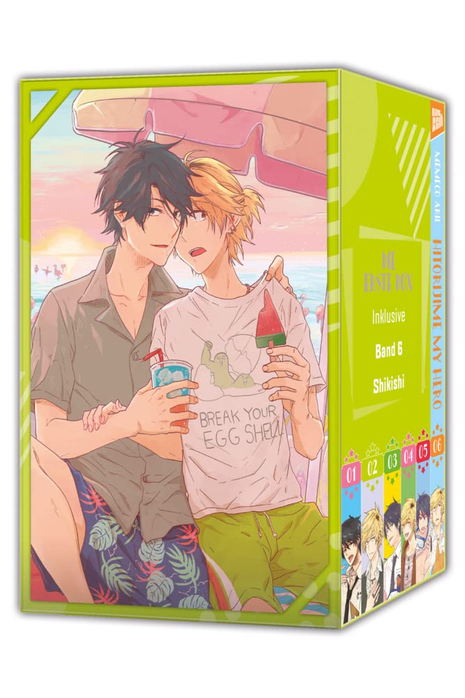 Hitorijime my Hero 6 mit Sammelschuber Manga