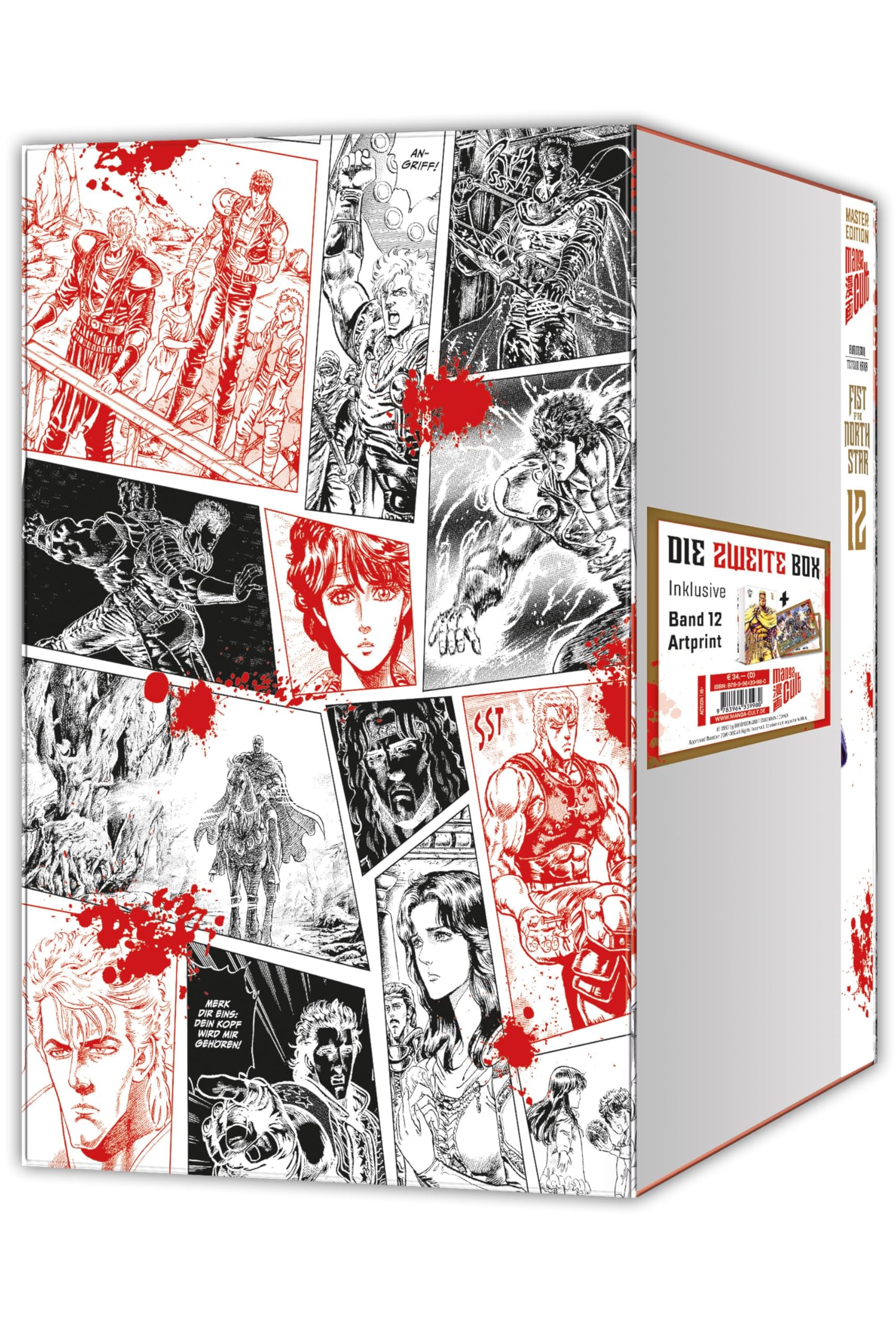 Fist of the North Star Master Edition 12 mit Sammelschuber Manga