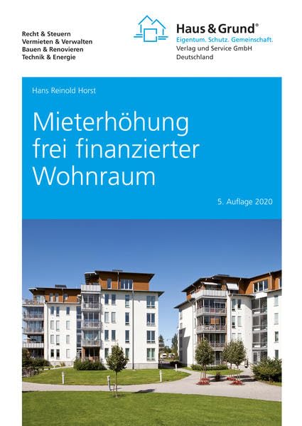 Mieterhöhung frei finanzierter Wohnraum book