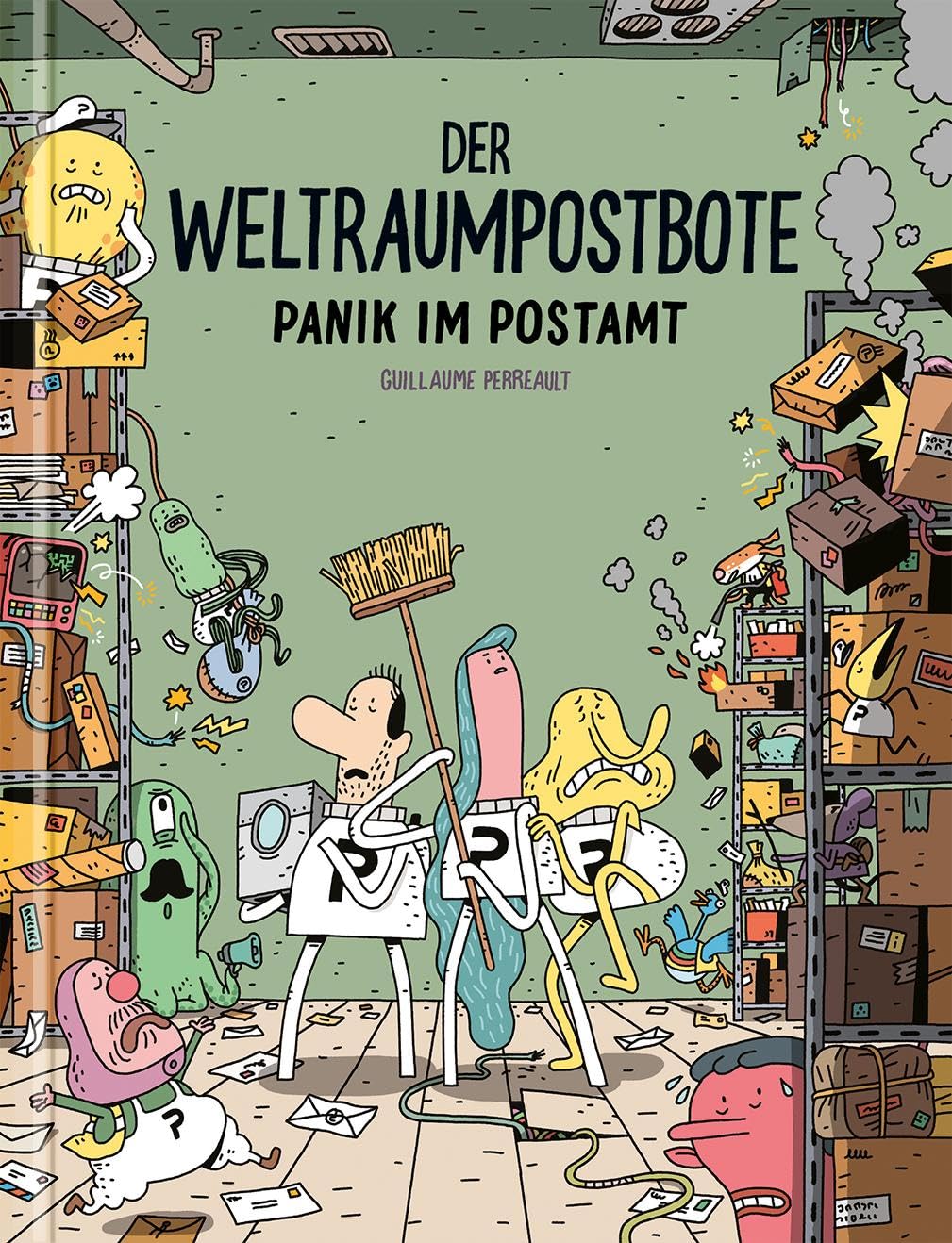 Der Weltraumpostbote - Panik im Postamt Manga