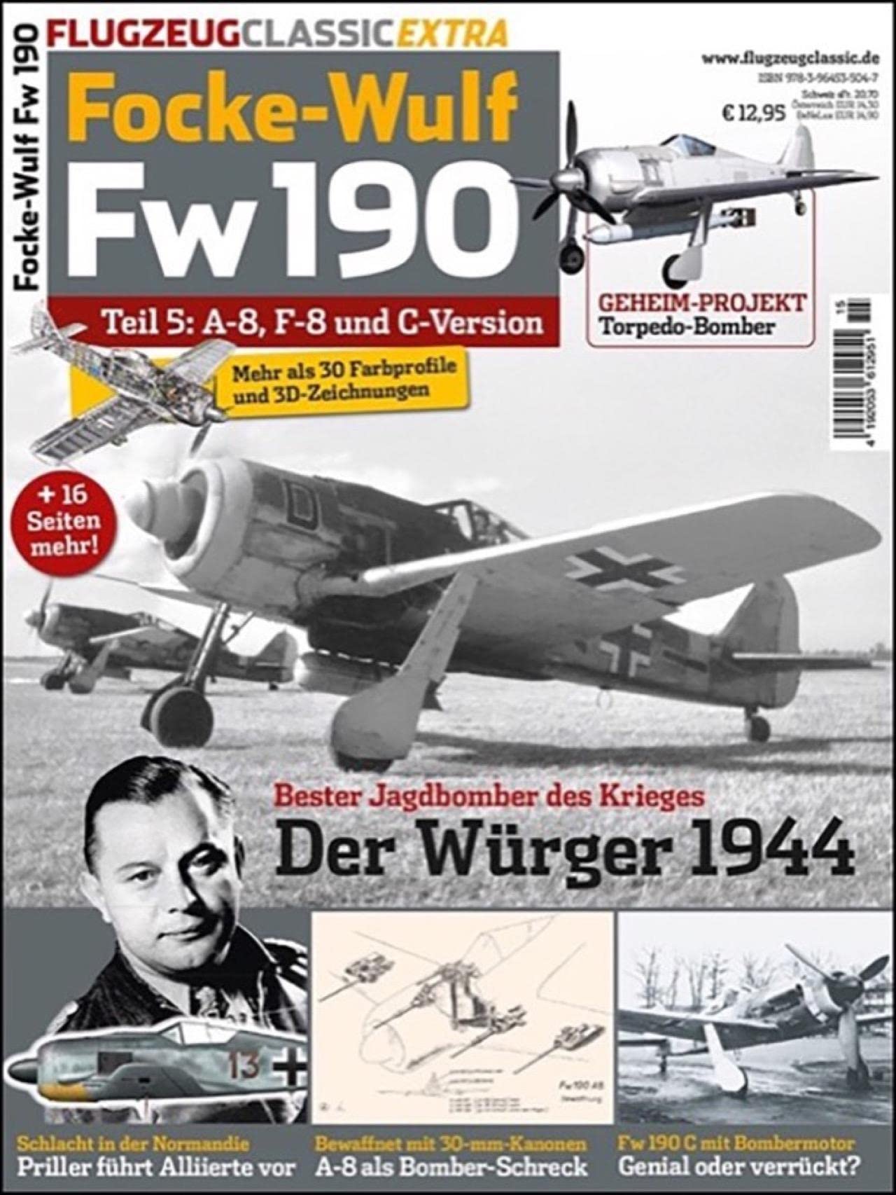 Flugzeug Classic Extra 15. Focke-Wukf Fw 190, Teil 5 book