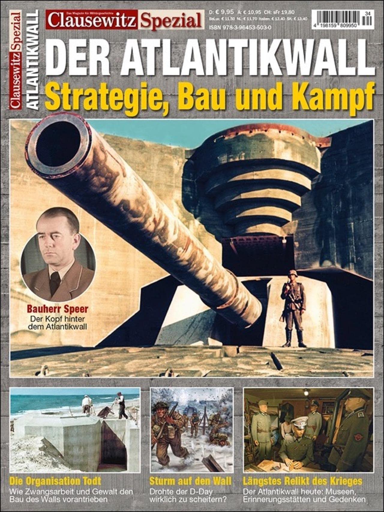 Clausewitz Spezial 34. Der Atlantikwall Politics & History