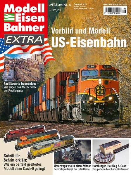 Product Image: MODELLEISENBAHNER EXTRA: Eisenbahn in Amerika - Vorbild und Modell