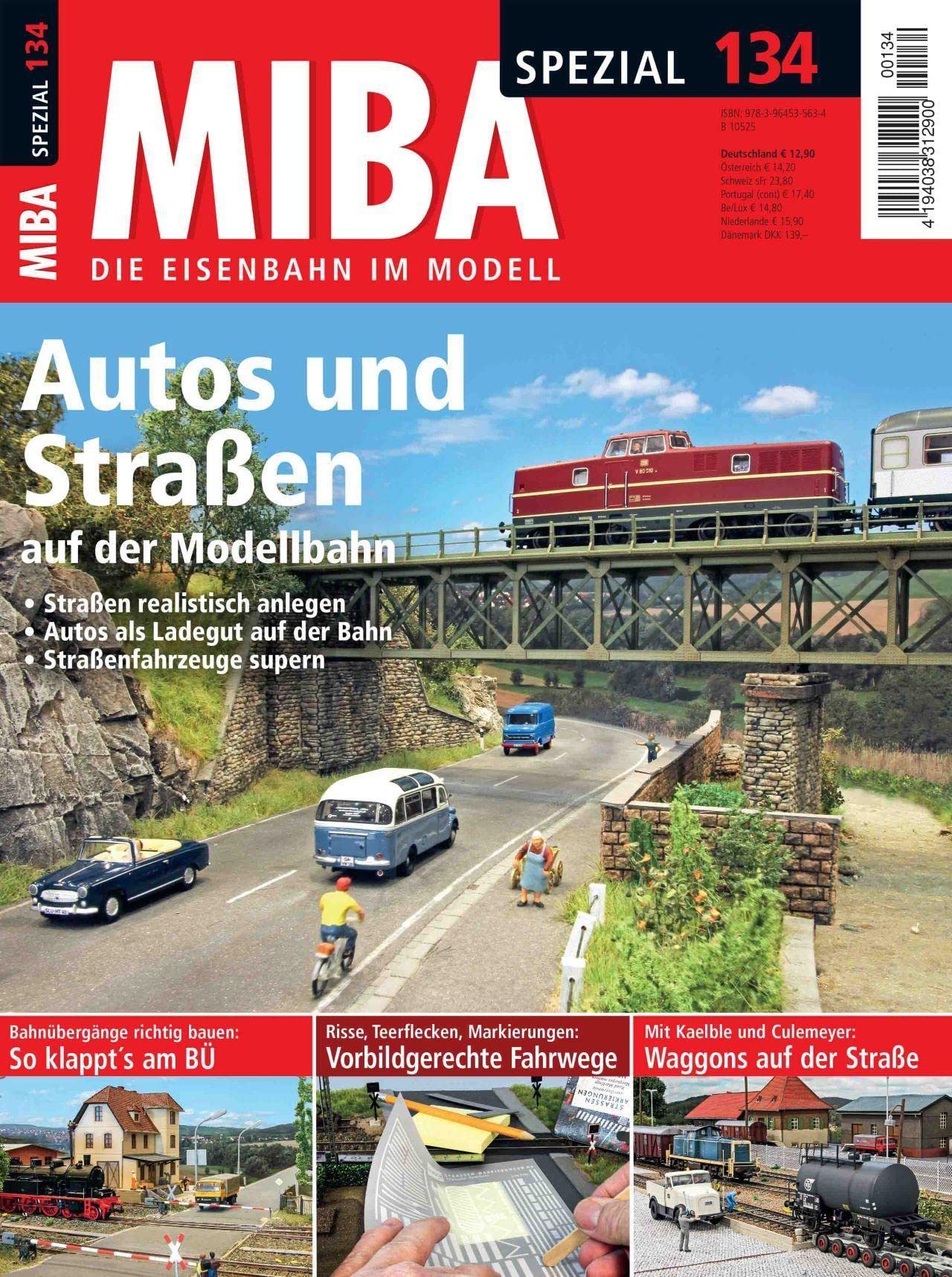 Autos und Strassen auf der Modellbahn: MIBA Spezial 134 Leisure, Home & Garden