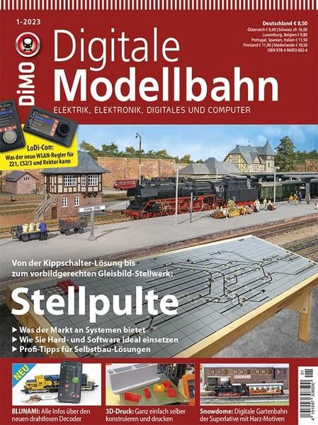 Stellpulte: Digitale Modellbahn 1/2023 Leisure, Home & Garden