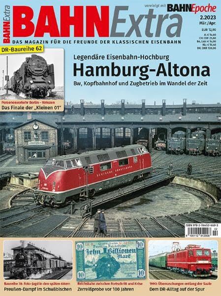 Mythos Hamburg-Altona: Bahn Extra (Ausgabe 2/2023) Leisure, Home & Garden