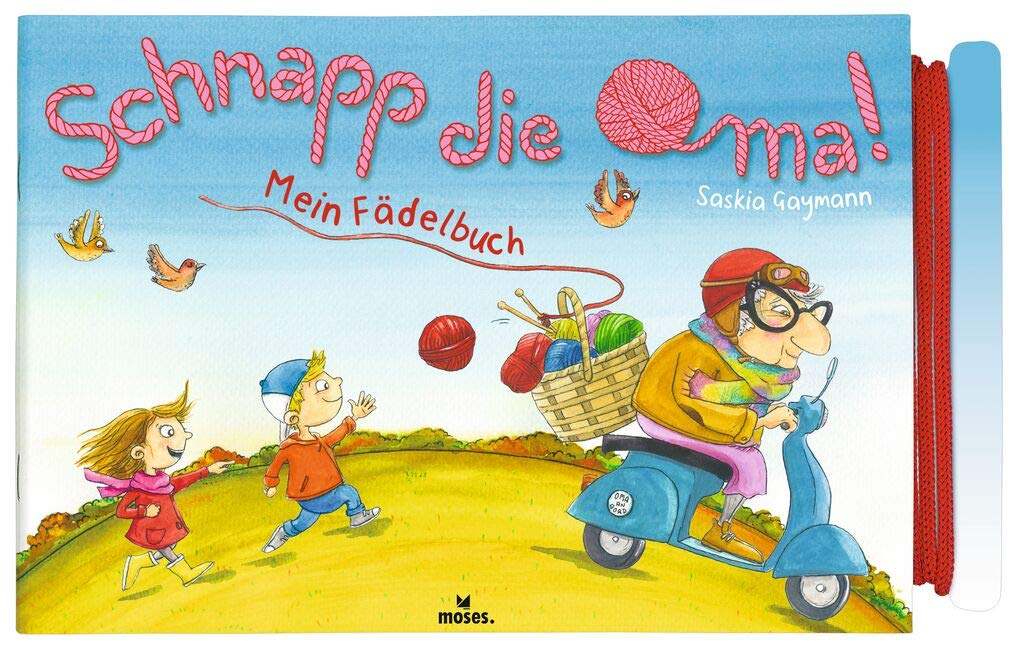 Mein Fädelbuch - Schnapp die Oma! | Ein interaktives Pappbuch | Für Kinder ab 3 Jahren Children's books