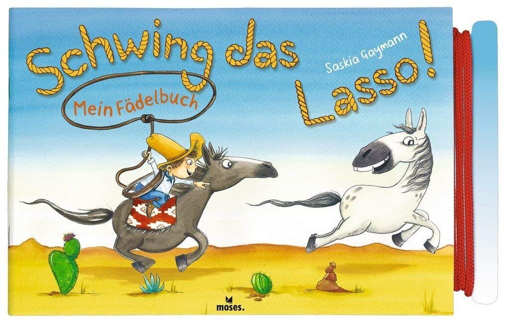 Mein Fädelbuch: Schwing das Lasso! Children's books