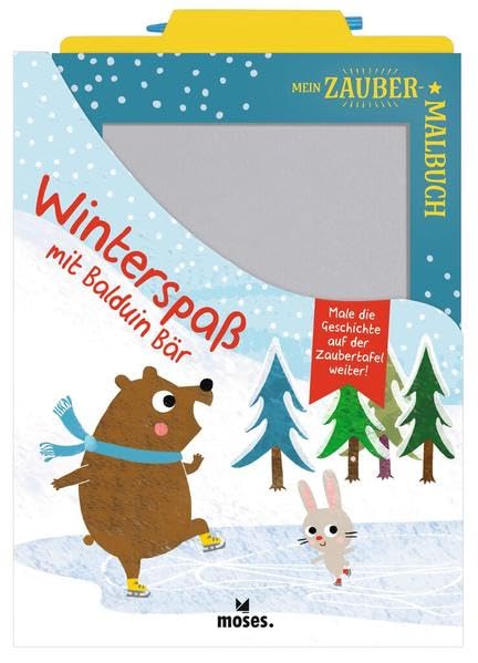 Mein Zaubermalbuch - Winterspaß mit Balduin Bär book