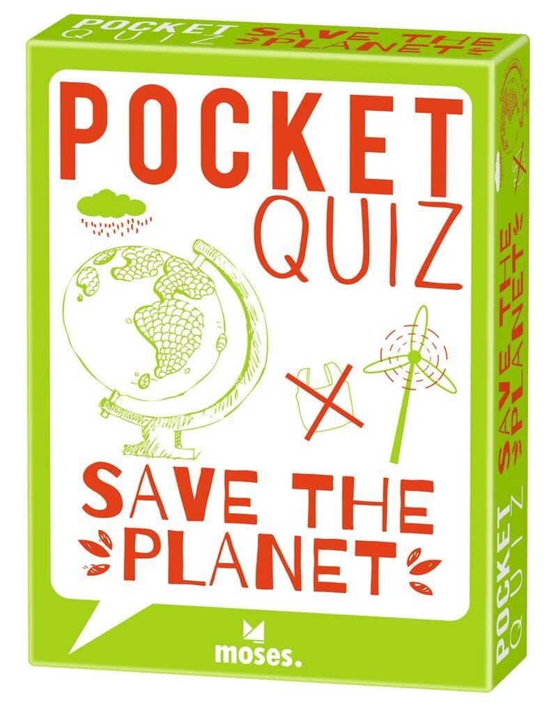 Moses. Pocket Quiz Save The Planet l 150 Rätsel - Fragen über den Schutz unserer Erde l Für Kinder ab 12 Jahren und Erwachsene book