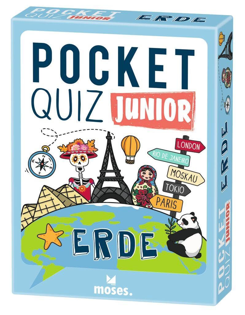 Pocket Quiz junior Erde Board Games