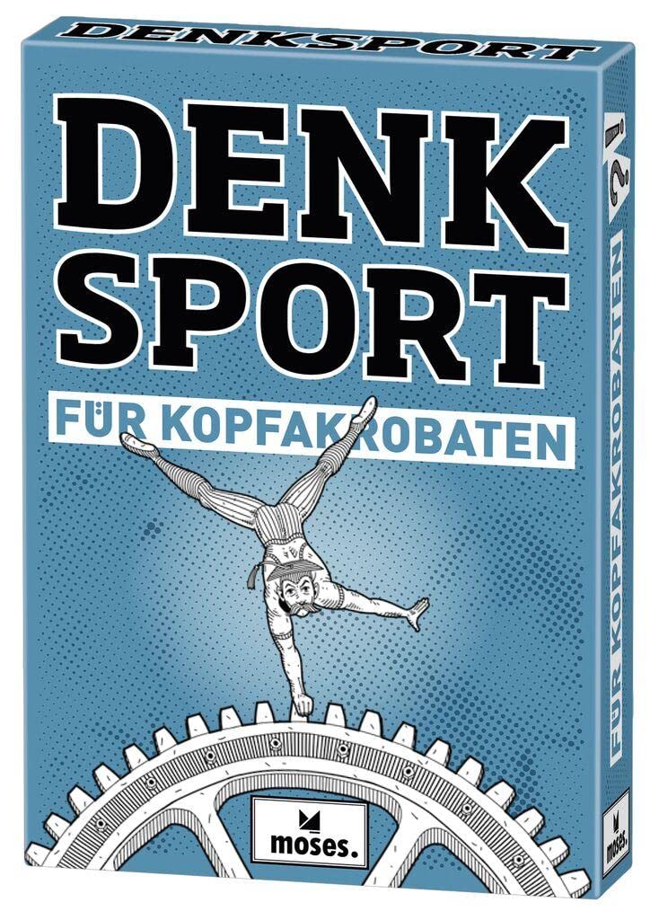 moses. Denksport für Kopfakrobaten l 50 Aufgaben und Rätsel für das Kopftraining zwischendurch l Für Kinder ab 12 Jahren und Erwachsene Puzzles