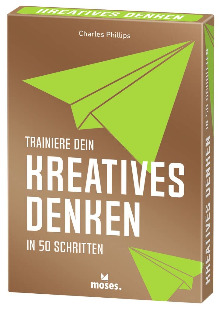 Moses. Trainiere Dein kreatives Denken in 50 Schritten, systematischer Denksport, für Jugendliche und Erwachsene, 50 Karten in Einer Schachtel book