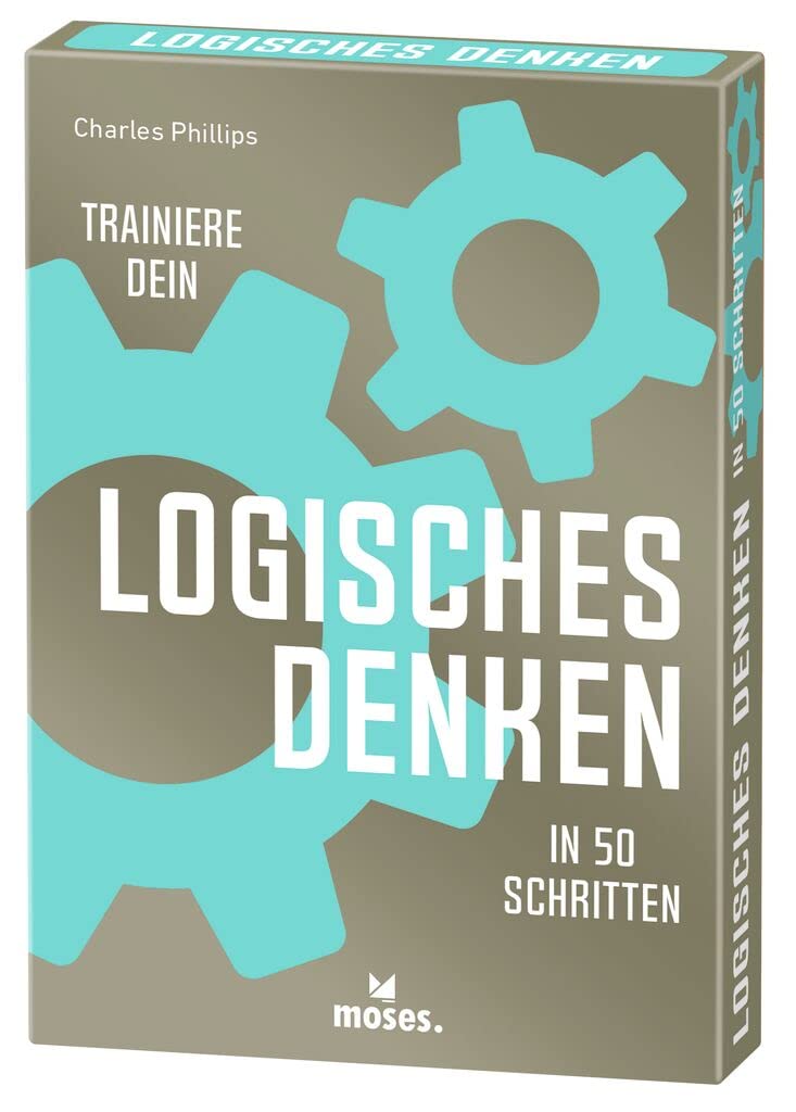 moses. Trainiere dein logisches Denken in 50 Schritten, systematischer Denksport, für Jugendliche und Erwachsene, 50 Karten in einer Schachtel (Trainiere dein DENKEN: in 50 Schritten) book