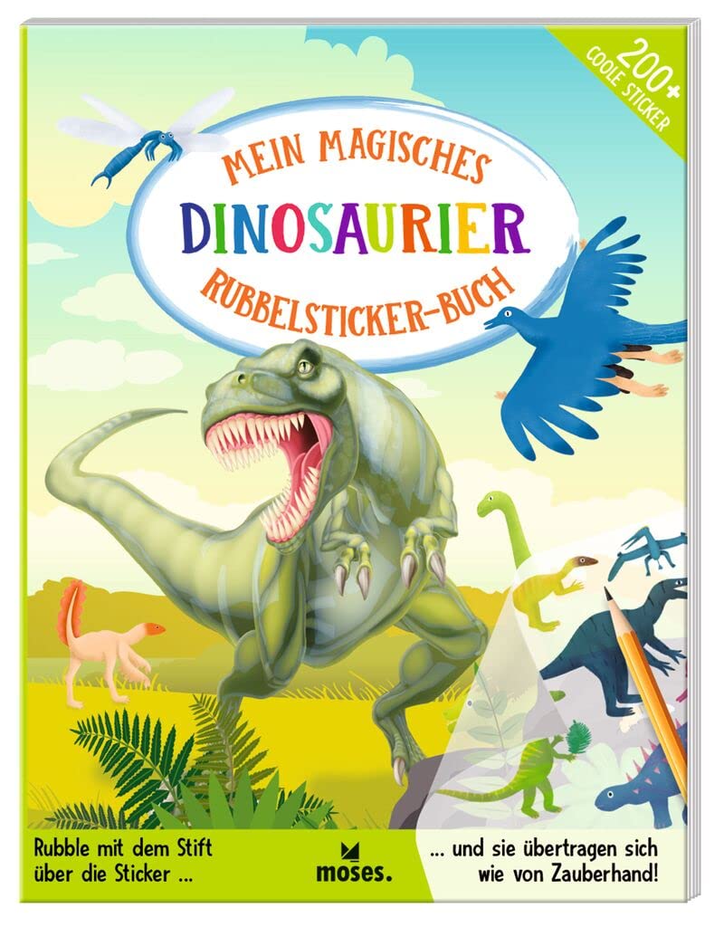 Mein magisches Rubbelsticker-Buch Dinosaurier Leisure, Home & Garden Books