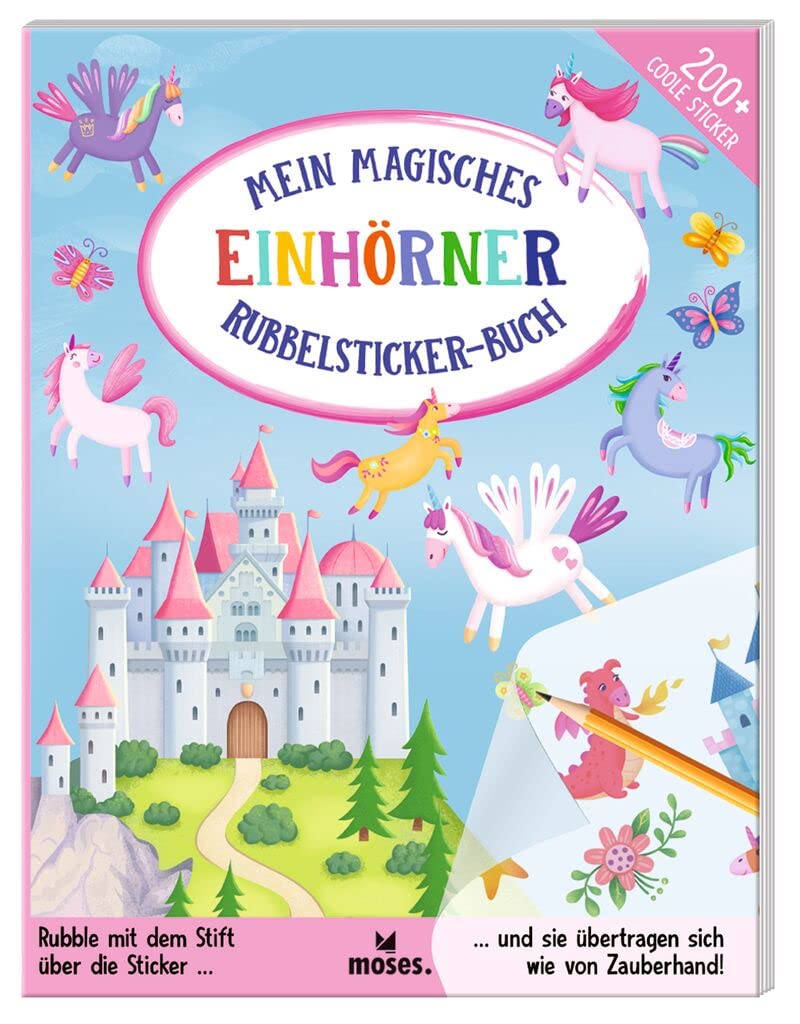 Mein magisches Rubbelsticker-Buch Einhörner Leisure, Home & Garden