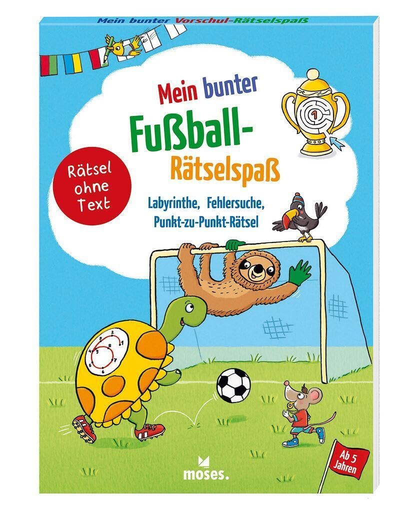 Mein bunter Fußball Rätselspaß Leisure & Fun