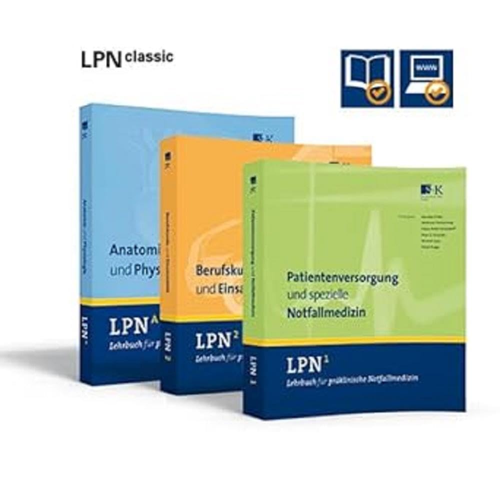 LPN - Lehrbuch für präklinische Notfallmedizin CLASSIC (Gesamtwerk: 3 Bände) Medicine