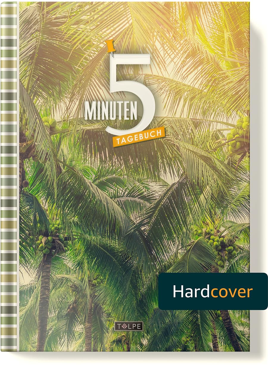 Das 5-Minuten-Tagebuch: Deine 90 Tage Dankbarkeits-Challenge | Für ein Erfolgreiches, Erfülltes & Glückliches Leben | Motiv „Sommer“ | Ca. A5 Hardcover-Buch zum Ausfüllen Lifestyle