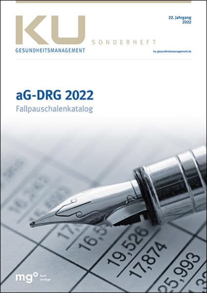 aG-DRG Fallpauschalenkatalog 2022 Medicine