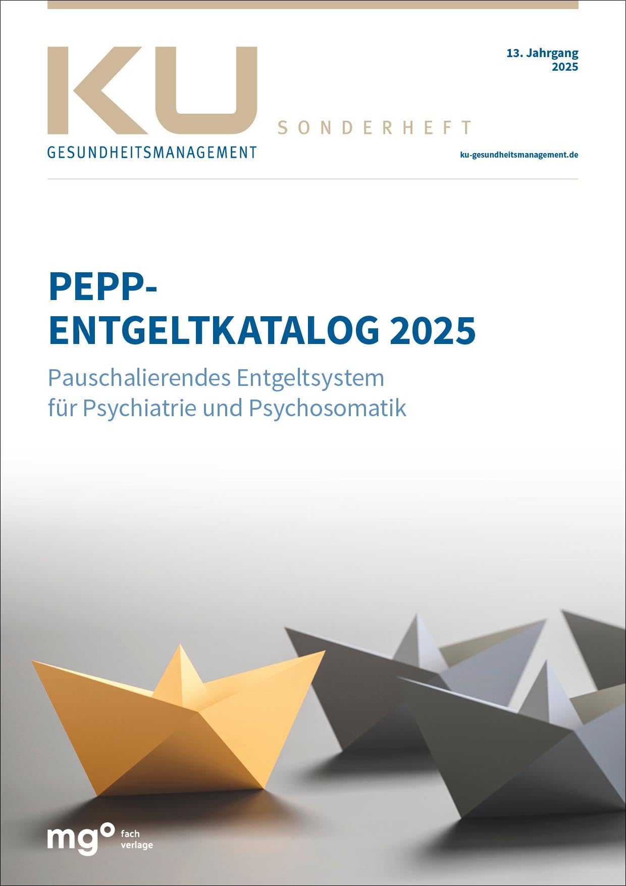 PEPP Entgeltkatalog 2025 Medicine