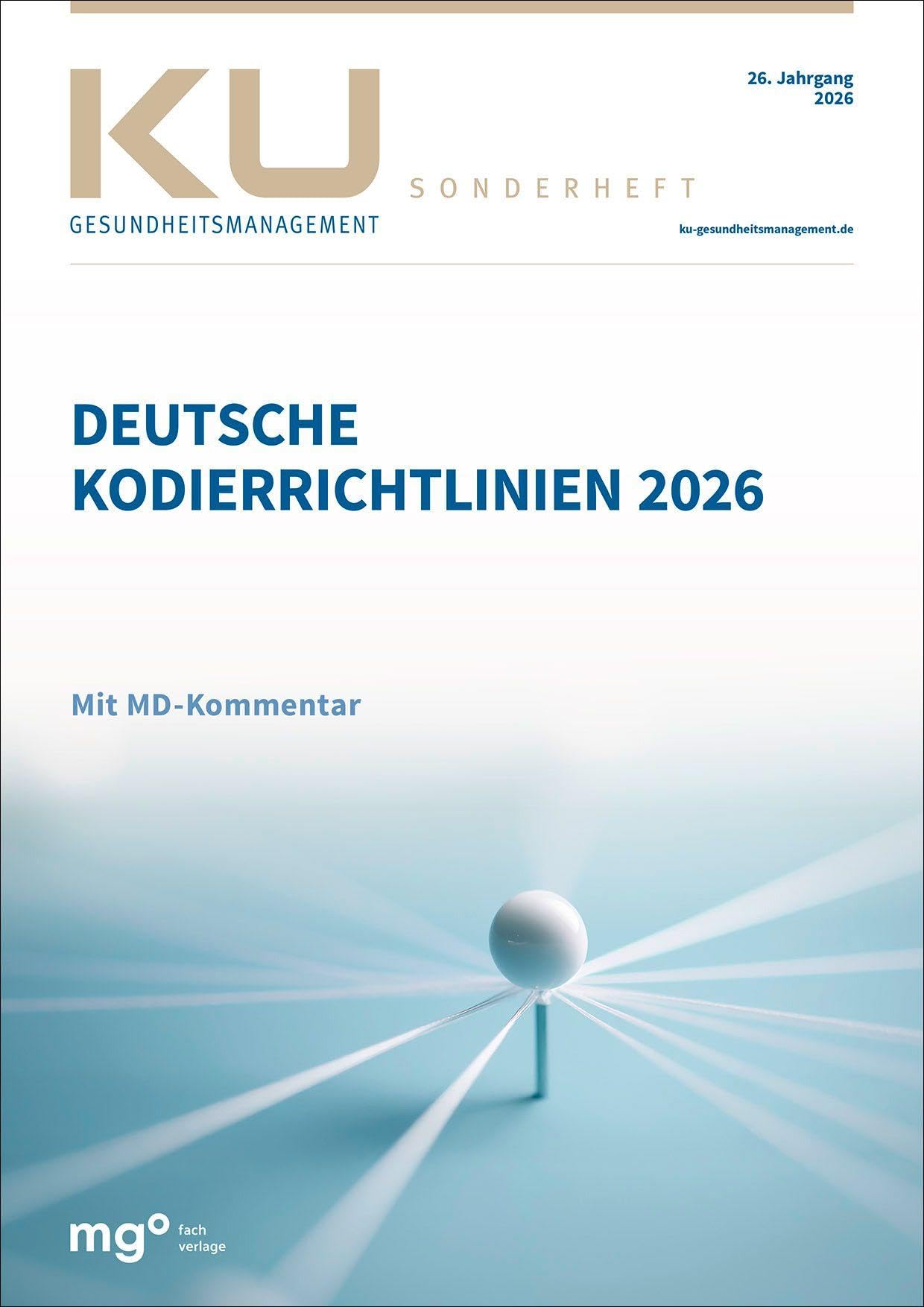 Deutsche Kodierrichtlinien 2026 mit MD-Kommentar Medicine