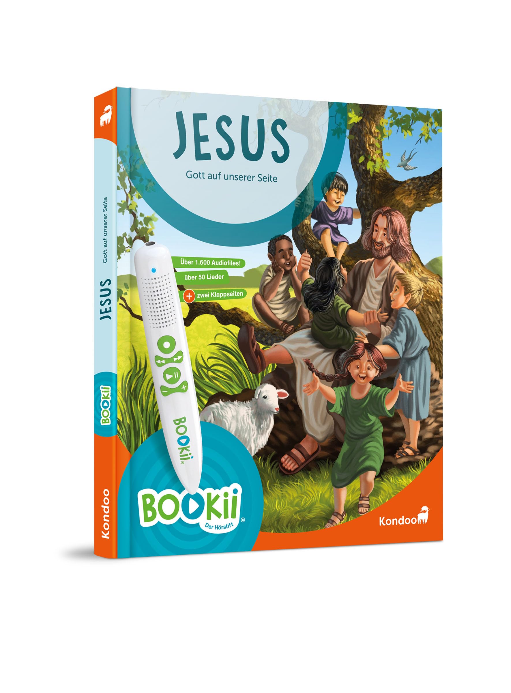 Die interaktive Kinderbibel: Jesus - Gott auf unserer Seite (BOOKii Buch) Non-fiction