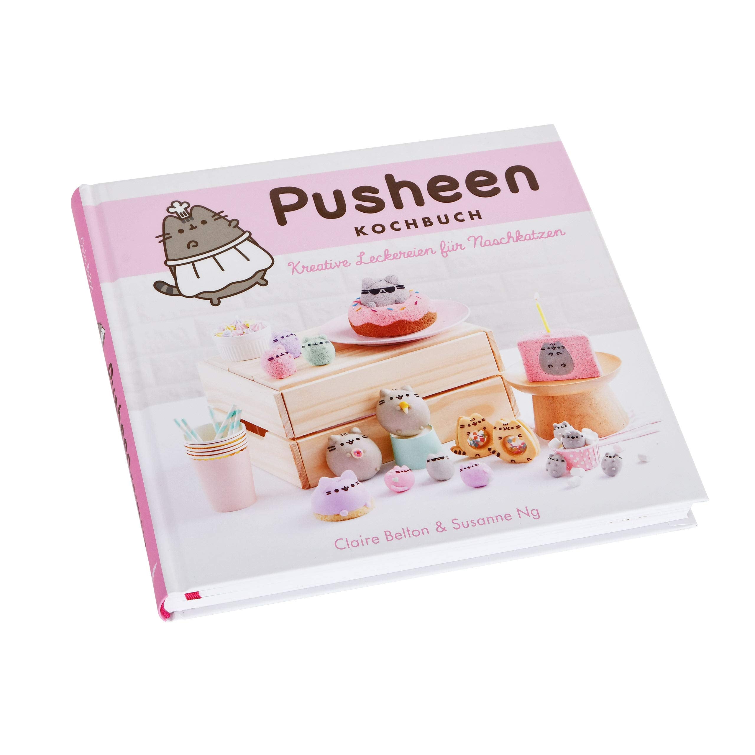Pusheen Kochbuch Backbuch Kreative Leckereien für Naschkatzen 40 Rezepte in deutscher Ausgabe 221 Seiten Hardcover Books