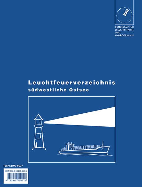Leuchtfeuerverzeichnis / Südwestliche Ostsee Books