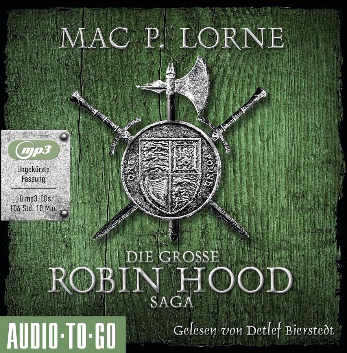 Die große Robin-Hood-Saga,10 Audio-CD, MP3 Fairy Tales & Legends