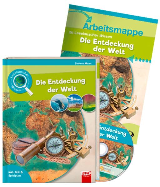 Set: Leselauscher Wissen: Die Entdeckung der Welt (inkl. CD): inkl. Arbeitsmappe Children's books