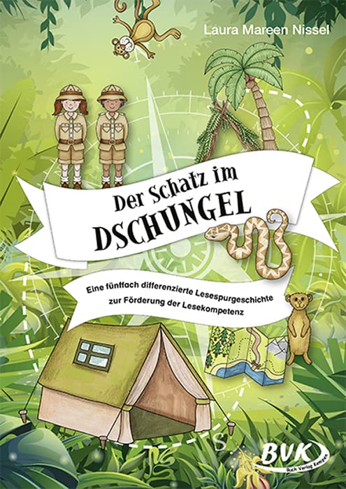 Der Schatz im Dschungel: Eine fünffach differenzierte Lesespurgeschichte zur Förderung der Lesekompetenz (Lesespuren) Study Guides