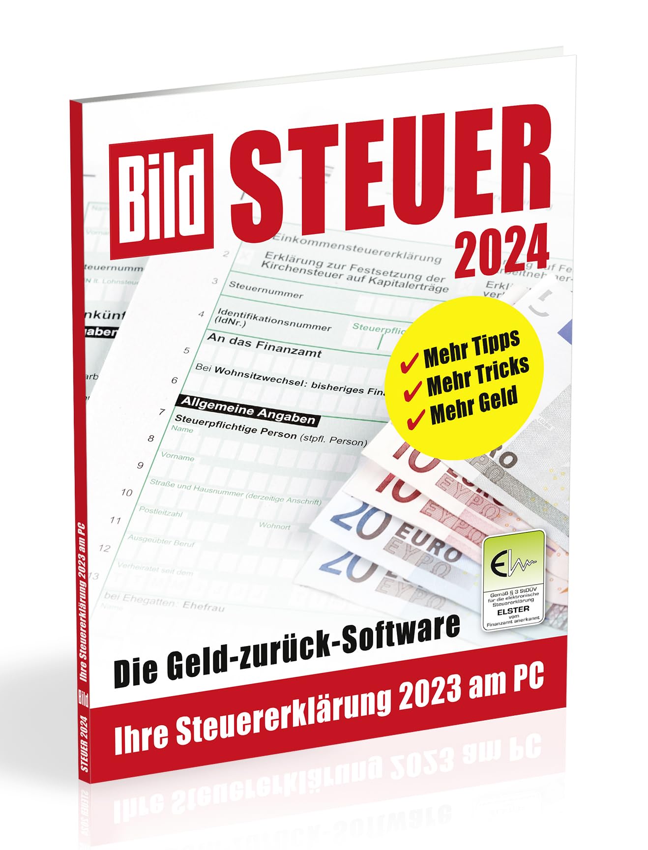 BildSteuer 2024 (für Steuerjahr 2023) (CD-ROM) Taxes & Bookkeeping