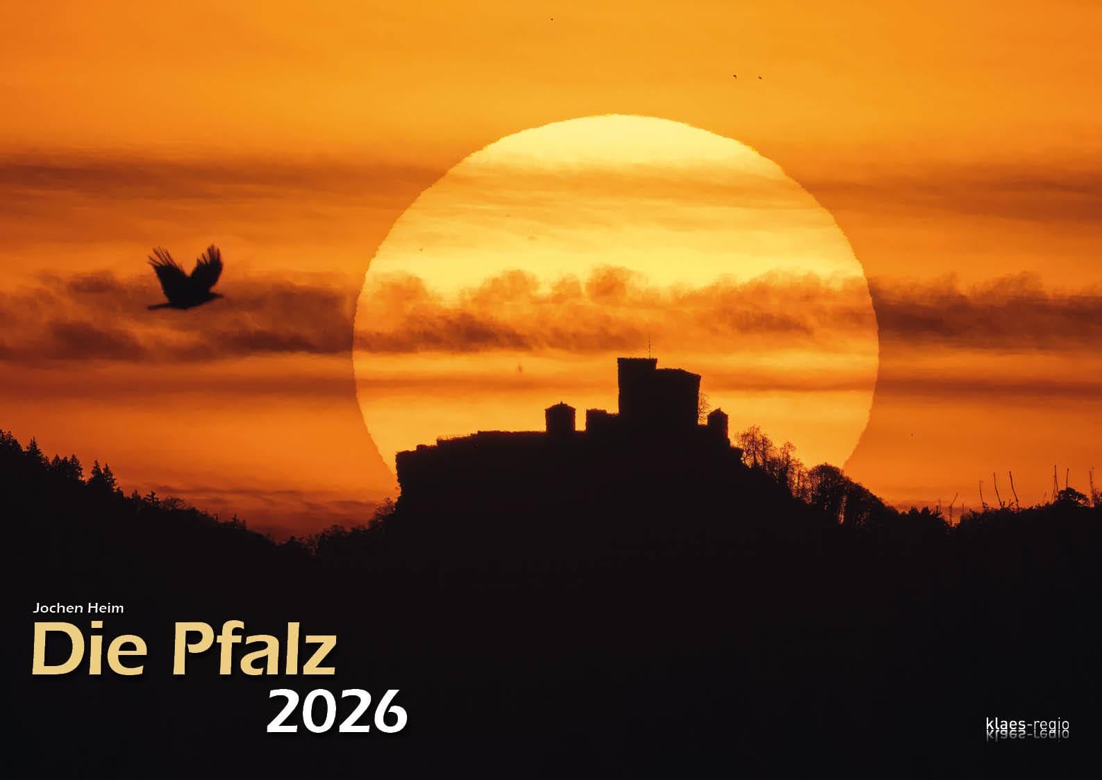 Die Pfalz 2026 Bildkalender A3 Spiralbindung Film, Art & Culture